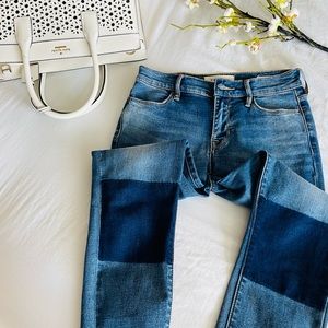 Pacsun patched skinny jeans